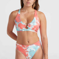 Lisala New Love Women Of The Wave Bikini Set | Pink Ice Cube Tie Dye