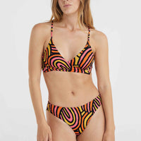 Baay Maoi Bikini Set | Orange Rainbow Stripe