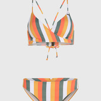Baay Maoi Bikini Set | Orange Multistripe