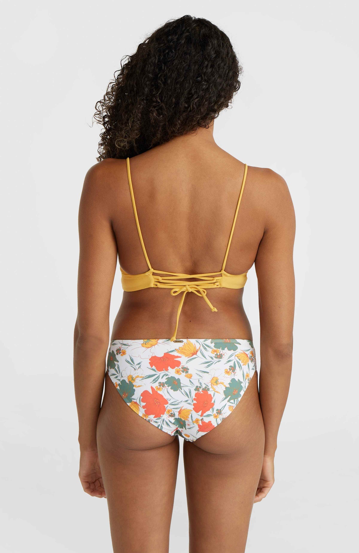 Wave Crop Bikini Top | Golden Haze