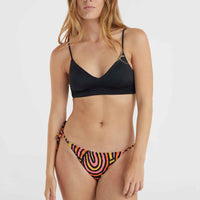 Wave Crop Bikini Top | Black Out