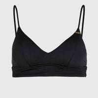 Wave Crop Bikini Top | Black Out