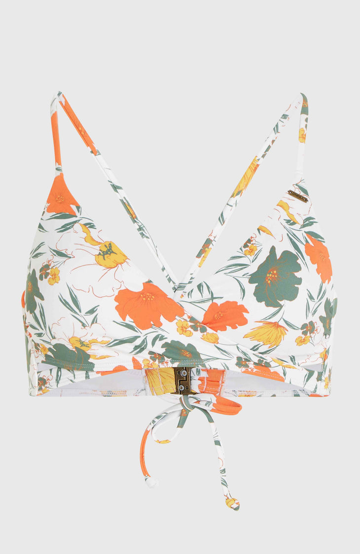 Baay Bikini Top | White Tropical Flower