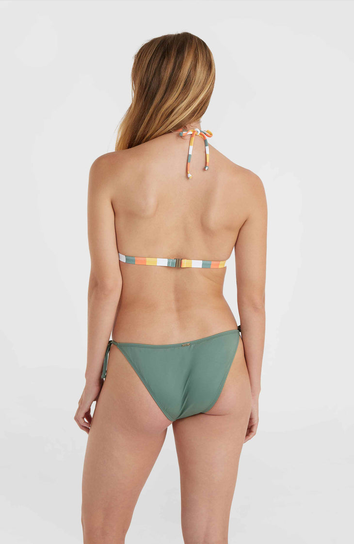 Marga Bikini Top | Orange Multistripe