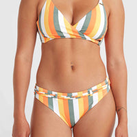 Cruz Bikini Bottoms | Orange Multistripe