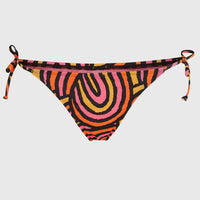 Bondey Bikini Bottoms | Orange Rainbow Stripe