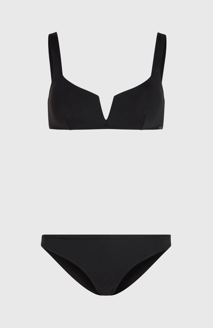 Women Of The Wave Popoyo Matira Bikini Set | Black Out