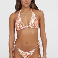 Mother Maracas Crochet Bikini Set | Orange Jungle Paisey