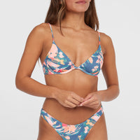 Honopu Rockley Bikini Set | Blue Painted Tropics