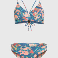 Essentials Baay Maoi Bikini Set | Blue Painted Tropics