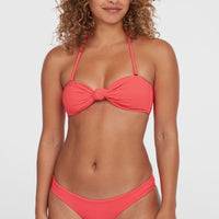 Knot Bandeau Matira Bikini Set | Pink Flamingo