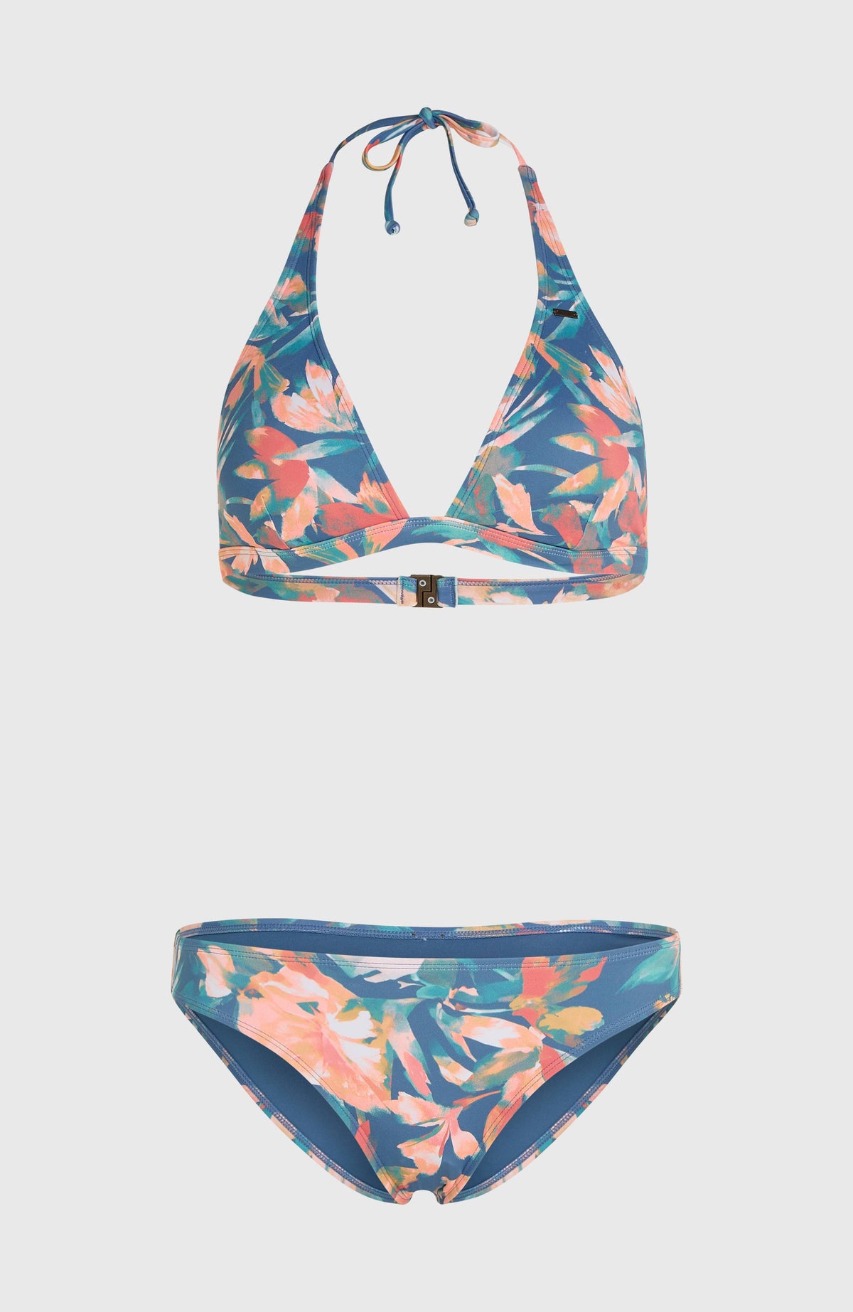 Essentials Marga Cruz Bikini Set | Blue Painted Tropics