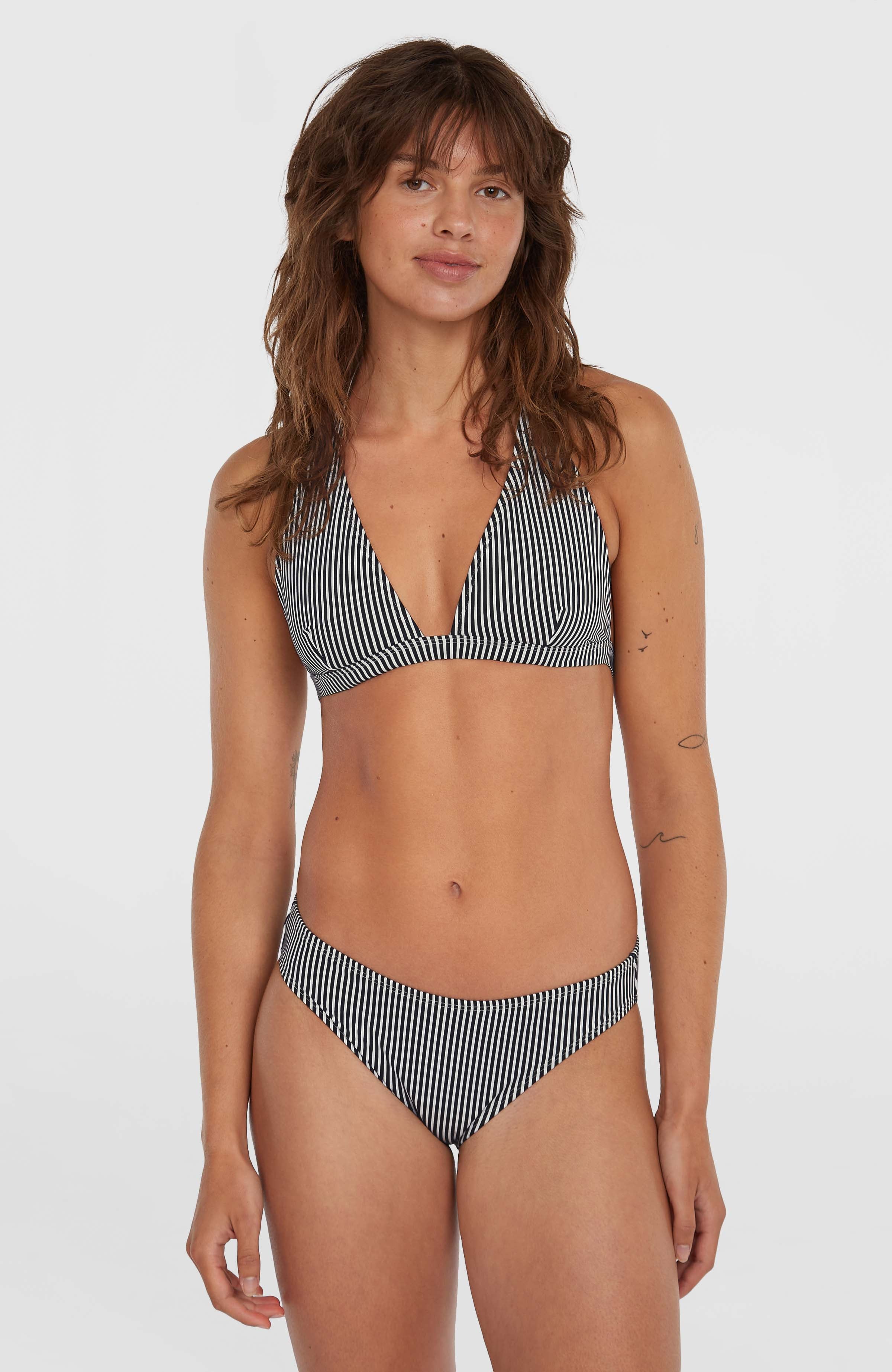 Essentials Marga Cruz Bikini Set | Black Simple Stripe – O'Neill