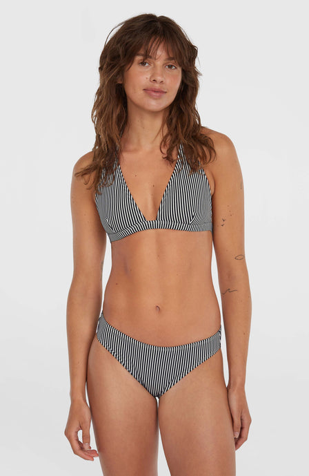 Essentials Marga Cruz Bikini Set | Black Simple Stripe