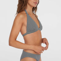 Essentials Maria Cruz Bikini Set | Black Simple Stripe