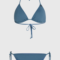 Essentials Capri Bondey Bikini Set | Copen Blue