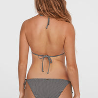 Essentials Capri Bondey Bikini Set | Black Simple Stripe