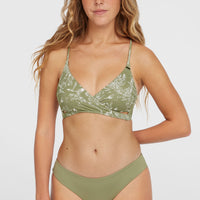 Baay Bikini Top | Green Textured Jungle