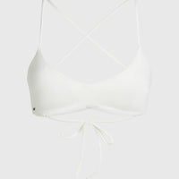 Huntington Bralette Bikini Top | Snow White