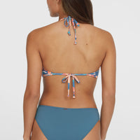 Sao Bikini Top | Blue Painted Tropics