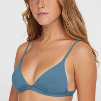 Seaside Tri Bikini Top | Copen Blue