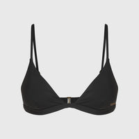 Seaside Tri Bikini Top | Black Out