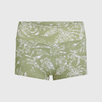 Grenada Bikini Bottoms | Green Textured Jungle