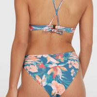 Rita Bikini Bottoms | Blue Painted Tropics