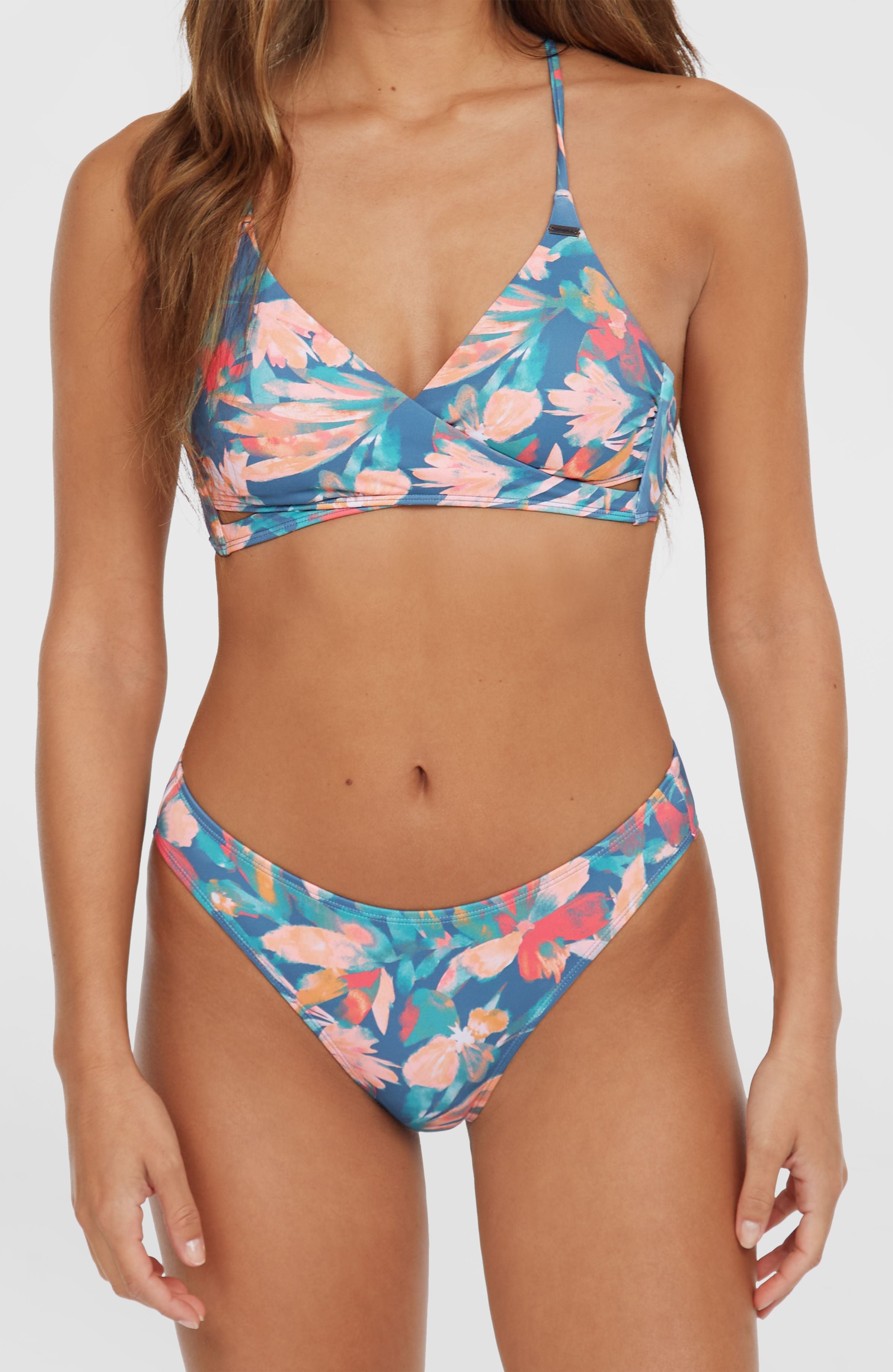 Bikini O'Neill Womens Tahiti Rita Green White