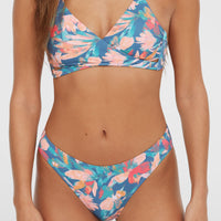 Rita Bikini Bottoms | Blue Painted Tropics