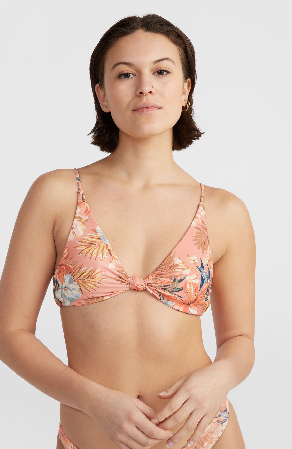 Pismo Bikini Top | Canyon Clay Flower AOP
