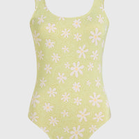 Beach Vintage Swimsuit | Green Daisyline