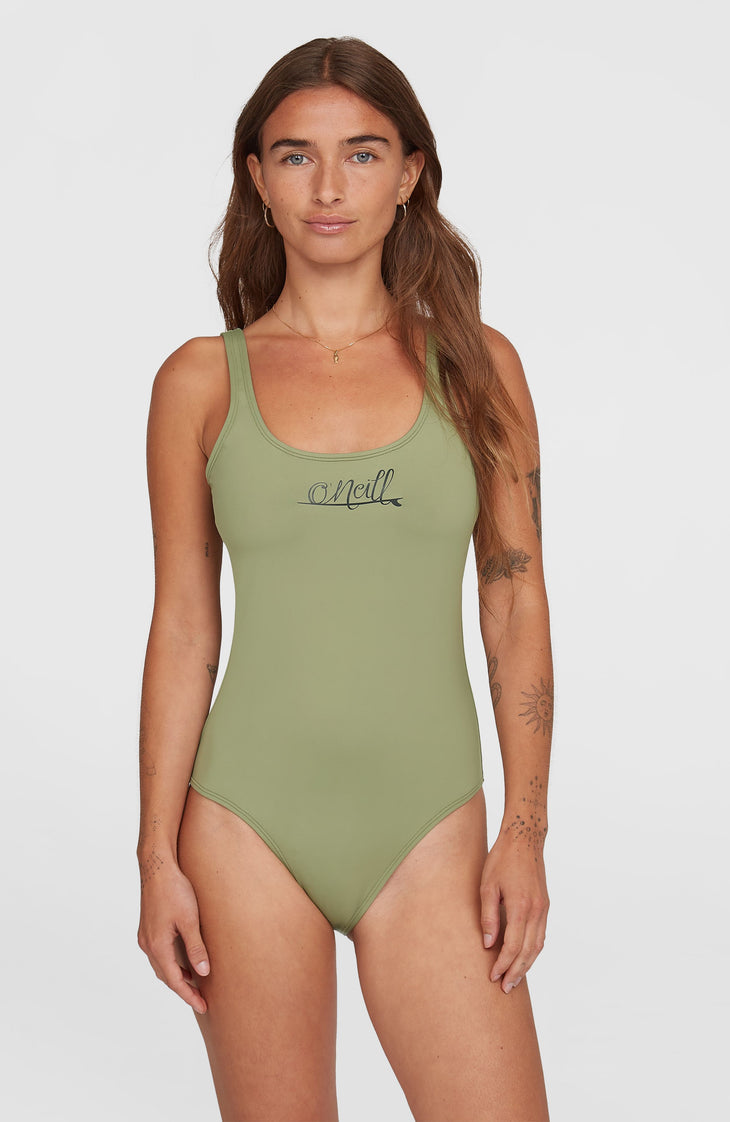 Essentials Script Swimsuit | Avery Fern