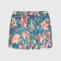 Essentials Print 12'' Swim Shorts | Blue Painted Tropics