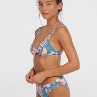 Saltwater Elsie Rita Bikini Set | Blue Painted Tropics