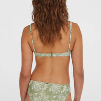 Saltwater Elsie Rita Bikini Set | Green Textured Jungle