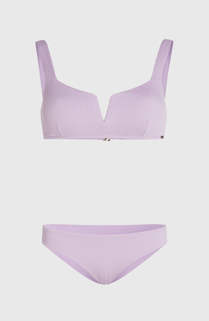 Women Of The Wave Popoyo Matira Bikini Set | Pale Lavender