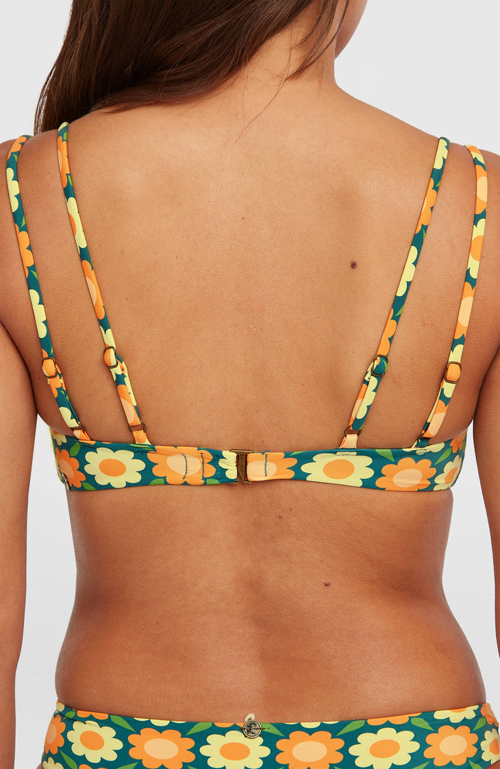 O'Riginals Bikini Set | Green Retro Flower