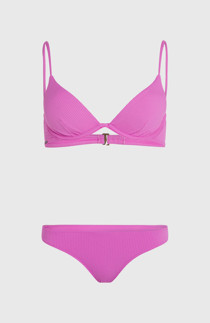 Honopu Rockey Bikini Set | Electric Fuschia