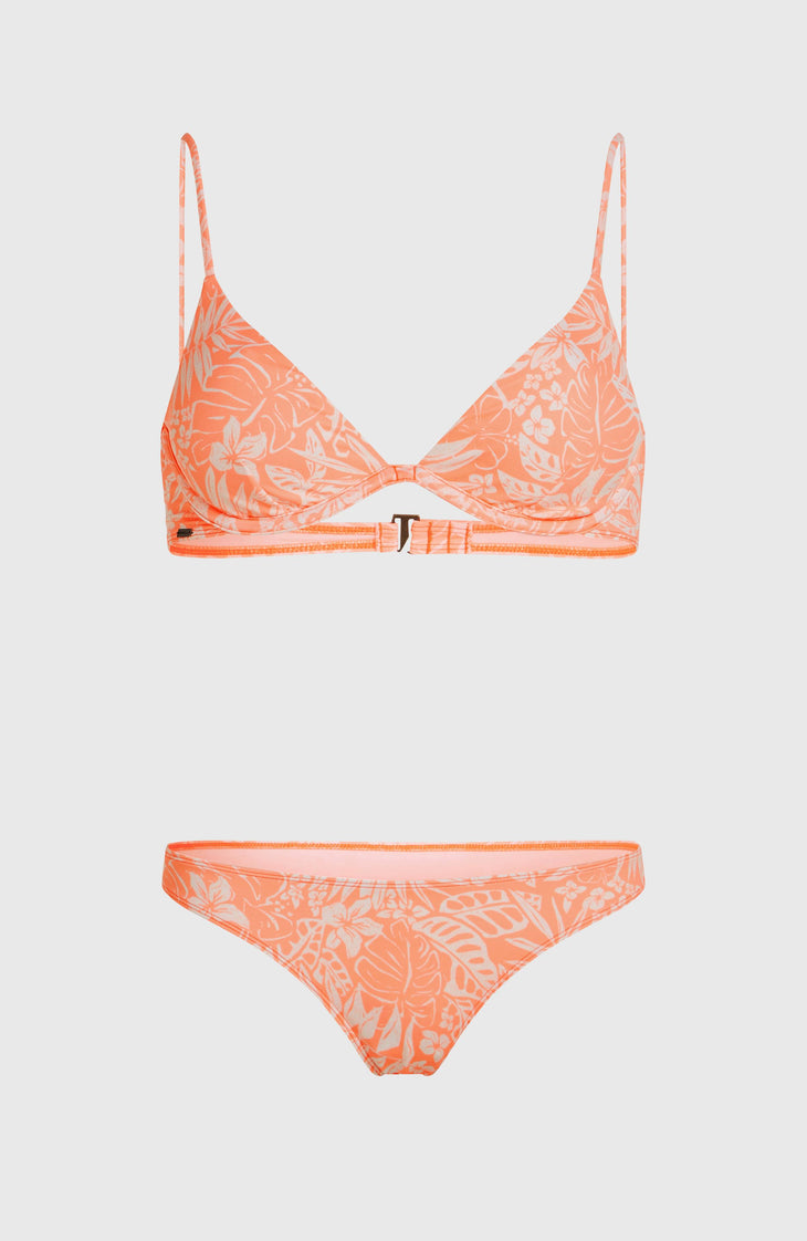 Honopu Rockey Bikini Set | Peach Island Sky