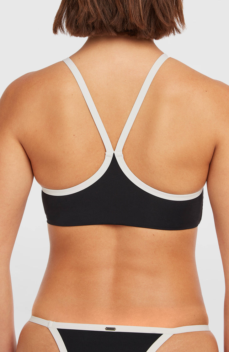 High-Neck Bikini Set | Black Out