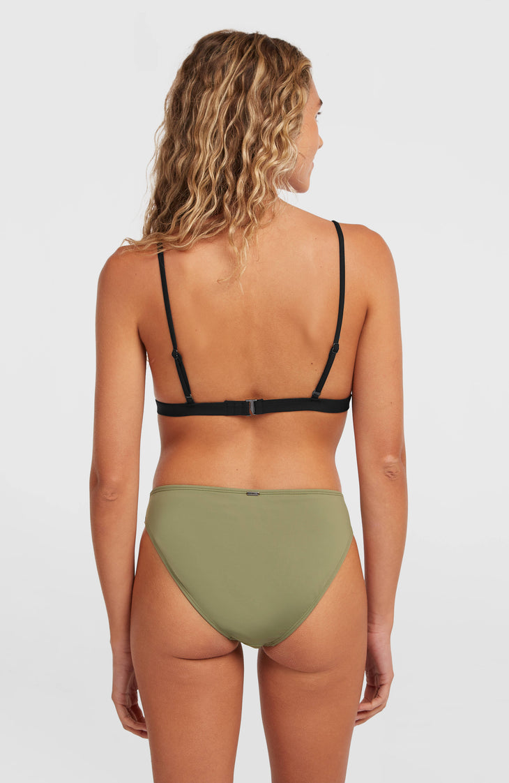 Seaside Tri Bikini Top | Black Out