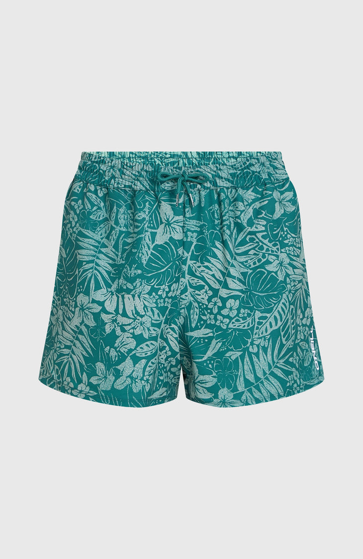 Essentials 12'' All-Over Print Swimshorts | Green Island Sky