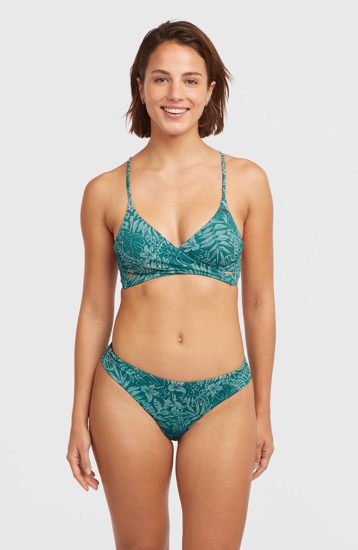 Maoi Bikini Bottoms | Green Island Sky