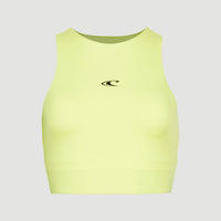 Active Cropped Sports Top | Sunny Lime