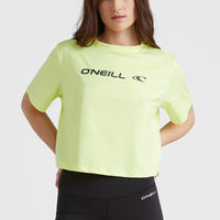 Rutile Cropped T-Shirt | Sunny Lime