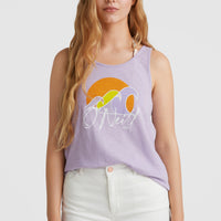 Luana Graphic Tanktop | Purple Rose