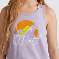 Luana Graphic Tanktop | Purple Rose