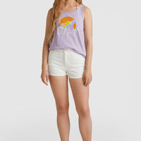 Luana Graphic Tanktop | Purple Rose