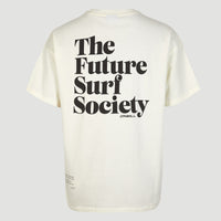 Future Surf Loose Long T-Shirt | Snow White